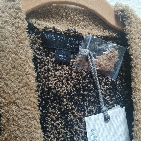 Barefoot Dreams Cozy Chic Leopard Cardigan Sweater - Picture 2 of 5